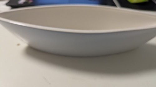Schale Leonardoschale weiß Porzellan 36 cm lang 7,5 cm hoch - Bild 2 von 4