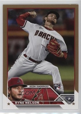 2023 Topps Series 2 Gold /2023 Ryne Nelson #459 Rookie RC 16ev