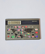 Rare Horloge / Montre Voyage Seiko World Time Calibre YJ30