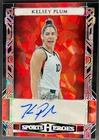 Leaf Metal Sports Heroes 2024 Kelsey Plum Aces Red Auto #BA-KP1 2/6
