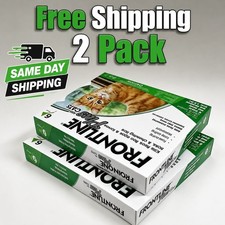 2 BOX  Brand NEW 12 Doses GENUINE 1.5 lbs For Cats  -FREE SHIPPING -Exp 08/2028