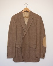 Vtg Farah of Texas Countrywear 70s Western Tweed Blazer M  s 44, Brown USA