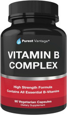 Complejo de vitamina B  Apoya la energ a, el estr s y la inmunidad, 90 c psulas