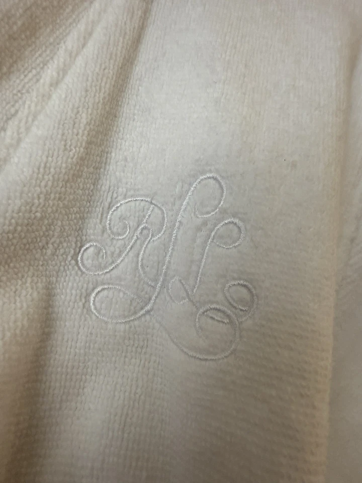 Nueva bata de lujo de rizo Ralph Lauren para mujer Foto 3 de 4