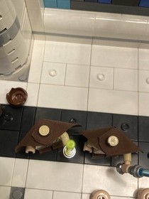 Lego Star Wars Qui-Gon Jinn And Obi-Wan Kenobi TCS Minifigures 7203 / 7204 RARE!