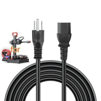 UL Power Cord for Creality Ender-2 Pro/Ender-5/Ender-5 S/Ender-5 S1/Ender-5 Plus
