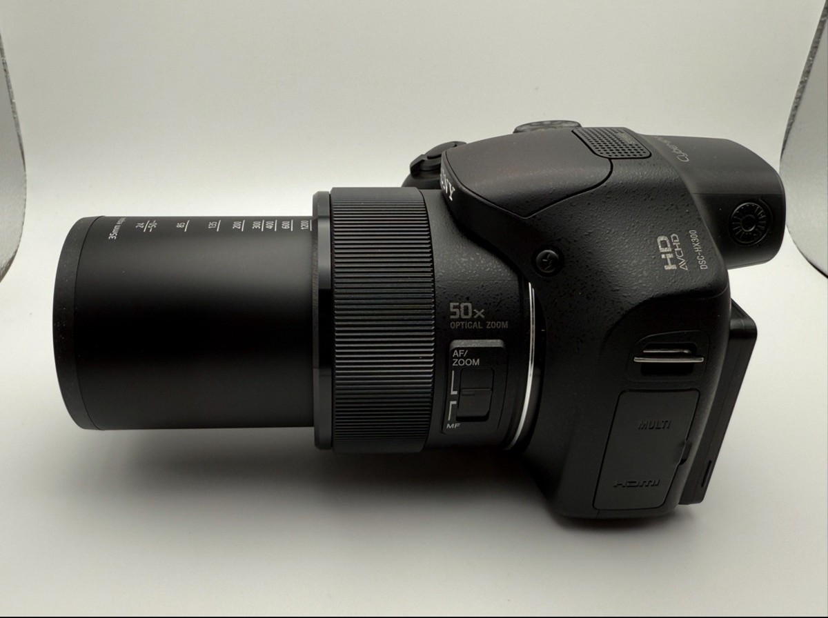 Sony Cyber-shot DSC-HX300 20.4MP Digital Camera - Black for sale