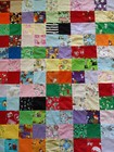 Unfinished Handmade Full Size Peanuts Snoopy Multi Color Patchwork Quilt Top — photo 2