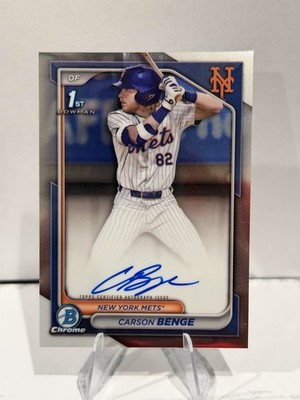 2024 Bowman Draft CARSON BENGE CPA-CBG 1st Bowman Auto