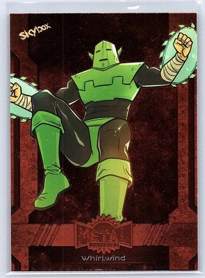 Whirlwind 2024 SkyBox Metal Universe Marvel Avengers 145 Copper FX