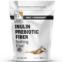 It  s Just Inulin Prebiotic Fiber Chicory Root Powder 32 oz 302 Servings 908g