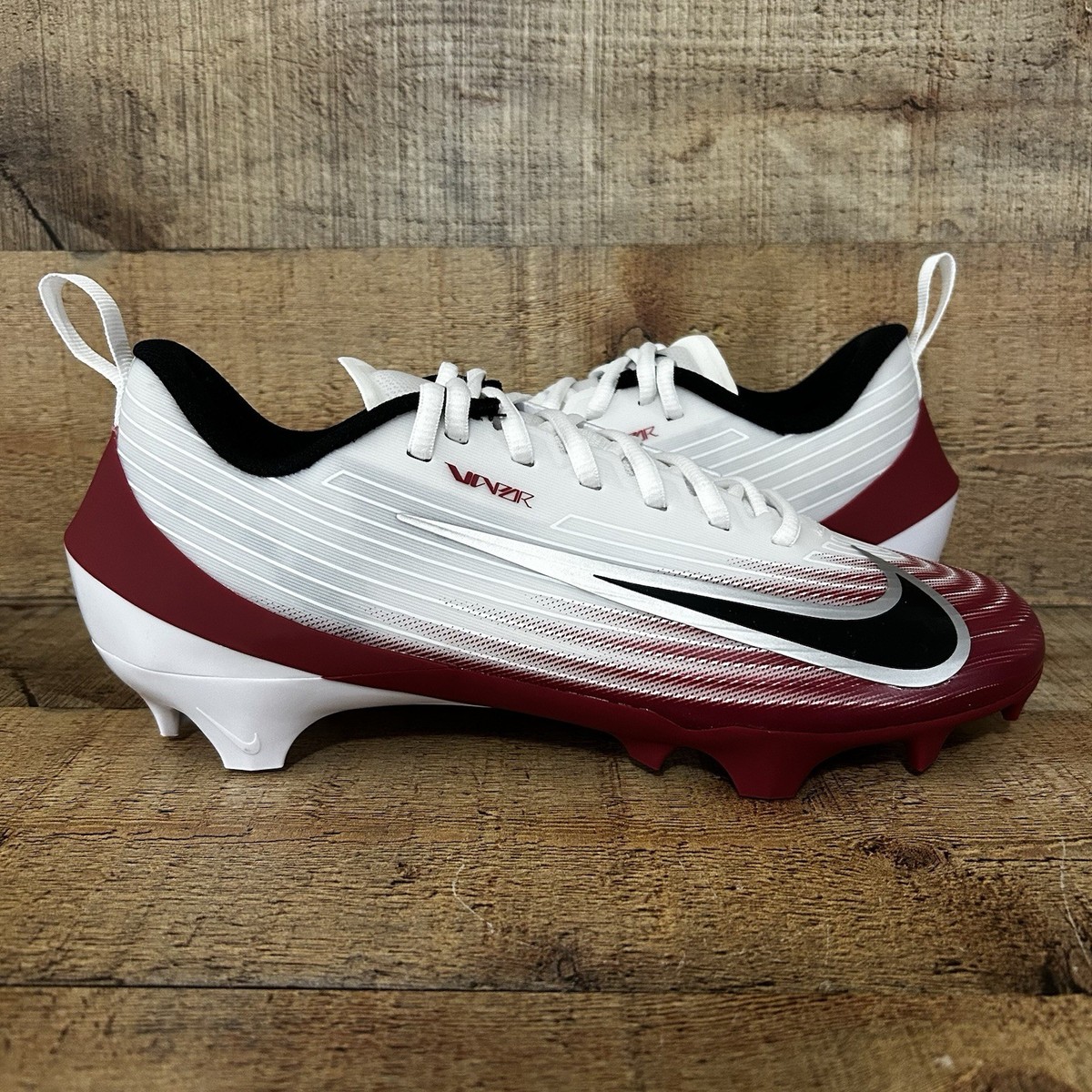 Nike Vapor Speed 3 TB Red White Football Cleats HM8849-102 Men\'s Size 9 Crimson Nike Vapor Speed 3 TB Red White Football | Mercari main image 2