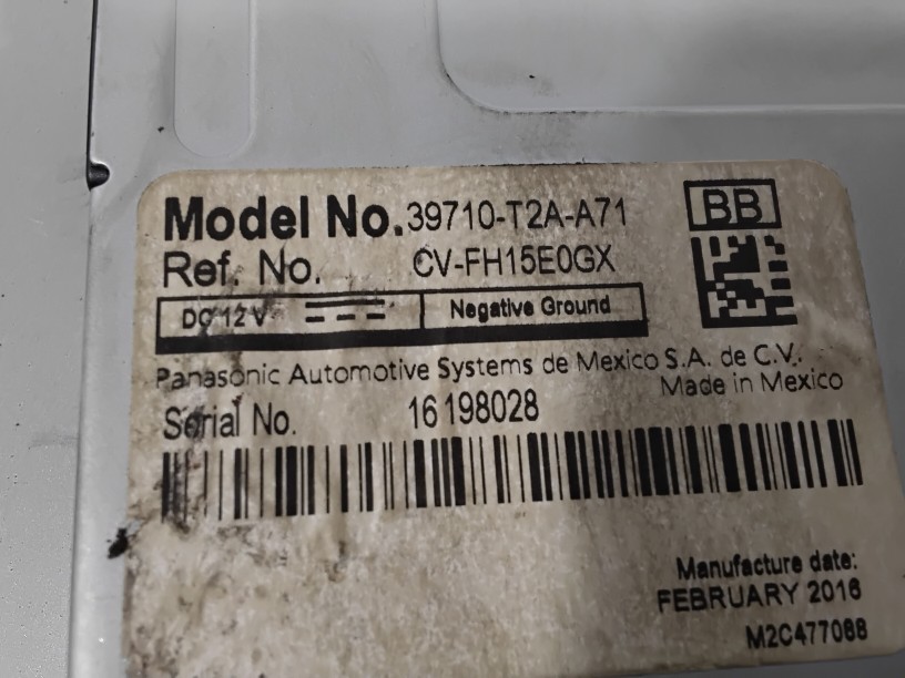 Display/screen Riado 2016 Honda Accord Information Radio Display Screen OEM | eBay