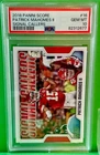 2018 Score - Signal Callers Patrick Mahomes II #16 PSA-10 GEM-MT