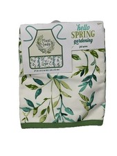 Gardening Full Apron Plant Lady NEW 27x21.5 100 Cotton By JoAnns Hello Spring