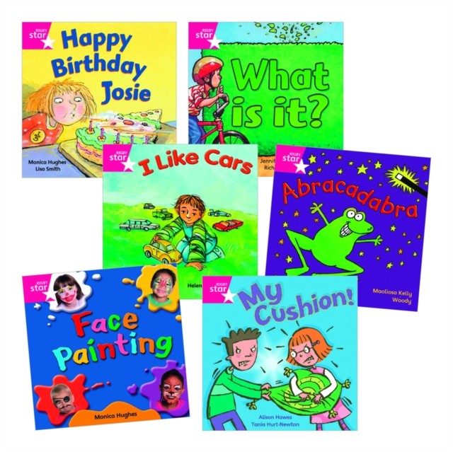 Maolisa Kelly Unisex Multicolor Learn At Home:star Reading Pink Level Pack (5 Fiction & 1 - Image 5