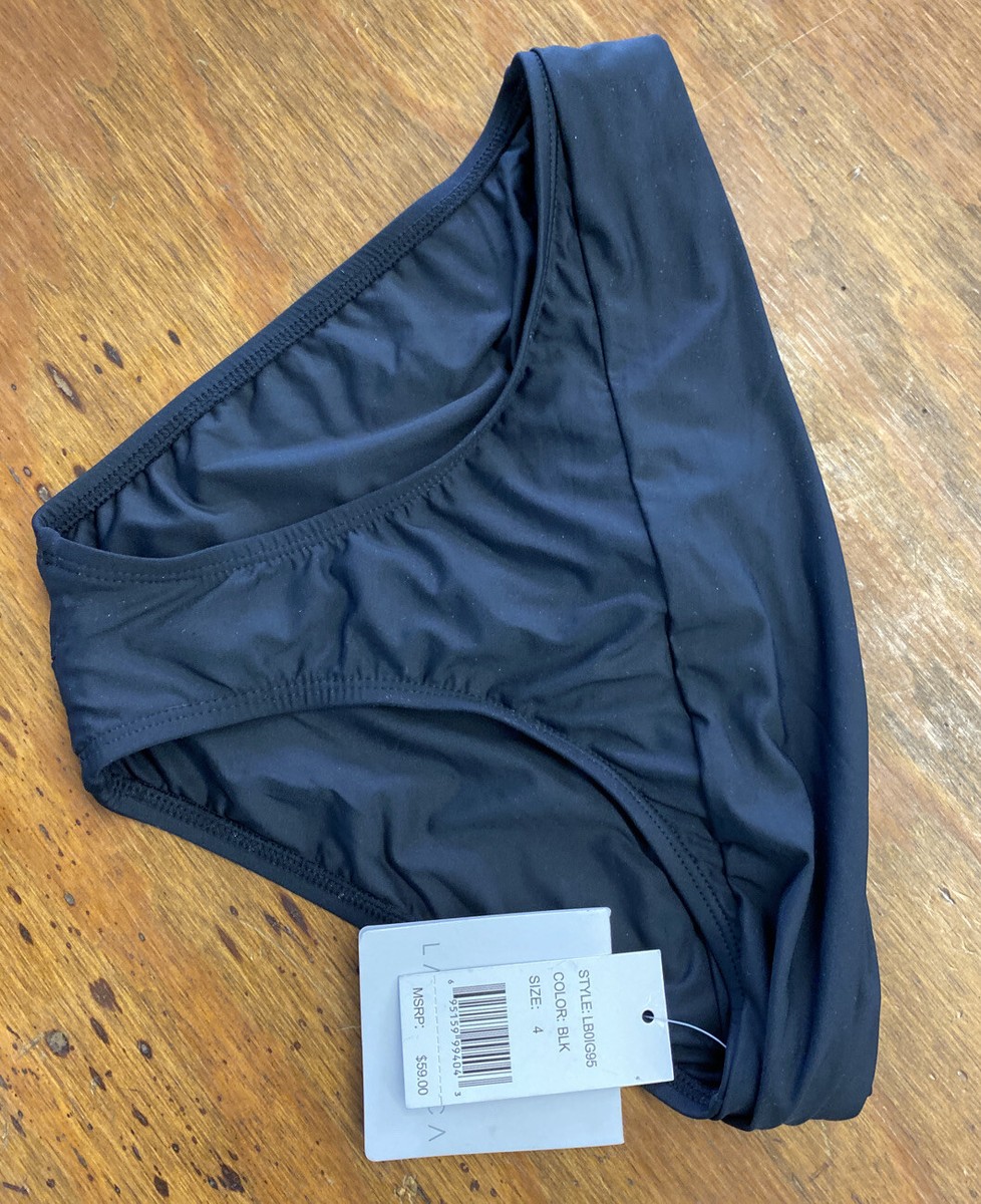 コレクションs La Blanca LB0IG95 Island Goddess Shirred Band Hipster Swim Bottom