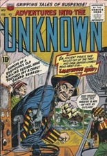 Cover of Adventures into the Unknown #71