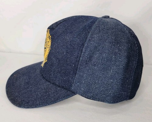 Cappello snapback vintage American Legion denim berretto camionista veterani agricoltori USA - Foto 3 di 9