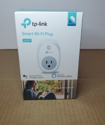 TP-Link HS100 Smart Plug with Energy Monitoring, 1-Pack, New Factory Sealed