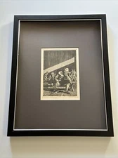 ROCKWELL KENT SIGNED LITHOGRAPH ANTIQUE VINTAGE PORTRAIT ART DECO FAMOUS LISTED