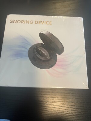Never Opened Black Smart Anti Snoring Device ZHQ-017