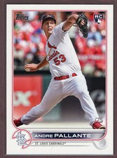 (35x) 2022 Topps Update #US59 Andre Pallante RC (Cardinals)