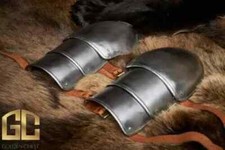Conjunto De Paudleras De Metal Usables Armadura Disfraz Accesorio De Hombros