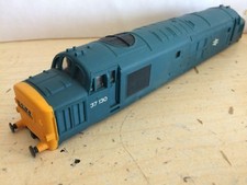 HORNBY CLASS 37 MATT RAIL BLUE BODY 37130 DOUBLE ARROW R751 VGC