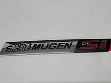 Rare JDM Genuine Factory Honda Civic MUGEN Si Emblem Decal OEM