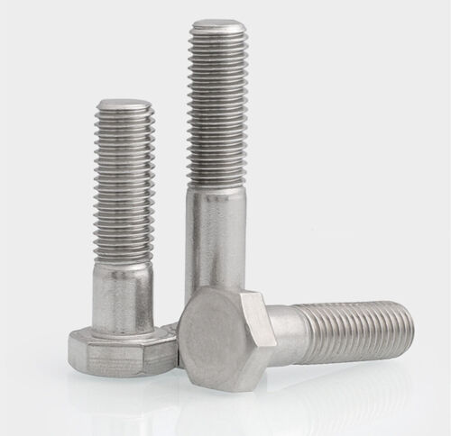  316 Partial Thread Stainless Steel Hexagonal Head Bolt  - Picture 1 of 12