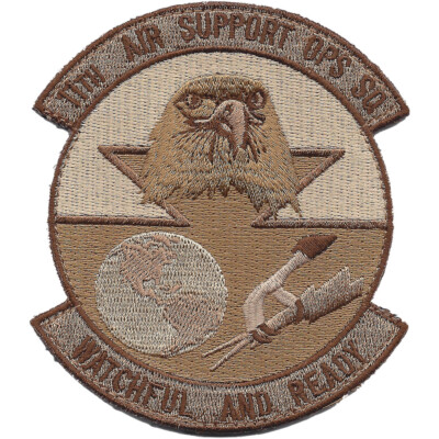 AF-11th Air Support Ops Sq Patch Hook And Loop