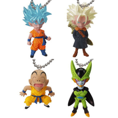Dragon Ball UDM V Jump Special 01 Keychain Swing Mascot Goku Krillin Trunks Cell