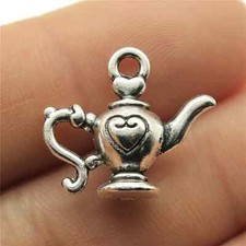 5pcs 21x19mm Teapot Charms Pendant