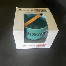 Tokidoki X Naruto Shippuden Noodle Ramen Bowl With Chopsticks