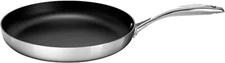 ScanPan Stainless Steel-Aluminum HaptIQ 12.5-Inch Fry Pan,Frying & Grill Pans
