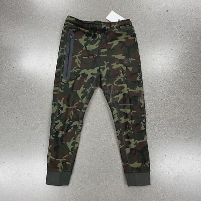camo nike tech fleece joggers