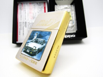 Initial D Limited No.0004 Takumi Fujiwara AE86 Zippo 1999 MIB Rare