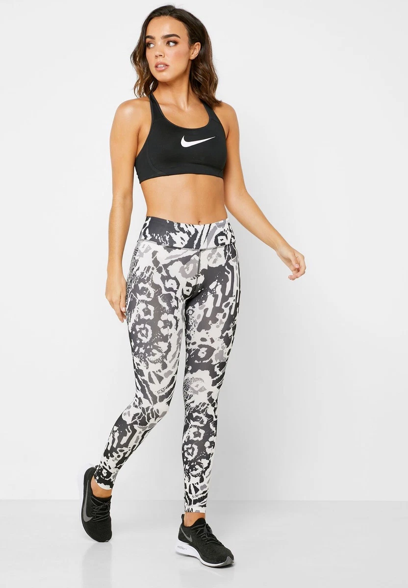 Nike Women's Fast 7/8 Printed Running Leggings - Small - New