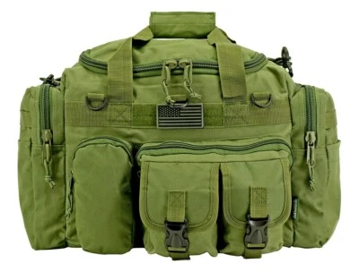 EastWest USA Adjustable A-10 DUFFLE Bug Out Tactical Military Range Bag OD GREEN