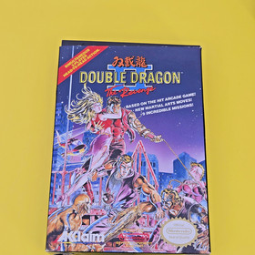 Double Dragon II: The Revenge Nintendo NES Game CIB Complete Authentic VGC