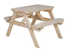 Classic Pub Style Picnic Table Bench Wooden Outdoor Furniture Set Patio Seating