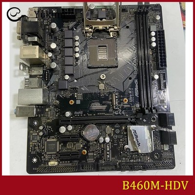 FOR ASROCK B460M-HDV DDR4*2 Socket 1200 64GB D-Sub DVI-D HDMI Ｍotherboard Test