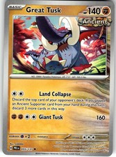 Great Tusk - Uncommon SV05: Temporal Forces 097/162 LP