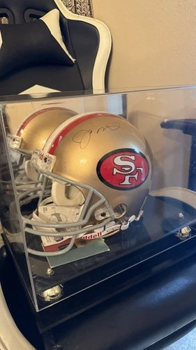 Joe Montana 49ers Autographed Full Size Replica Helmet