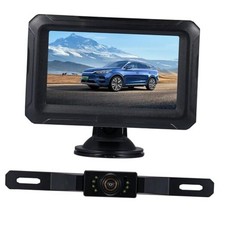 Backup Camera, Rear View Camera with 4.3-inch IPS Monitor, AHD 4.3 Inch Screen