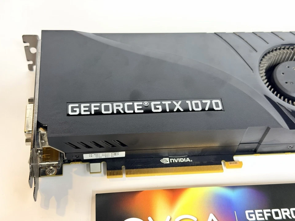 PNY NVIDIA GeForce GTX 1070 8GB GDDR5 Graphics Card PCIe 3.0 | Tested Works - Image 3 of 4