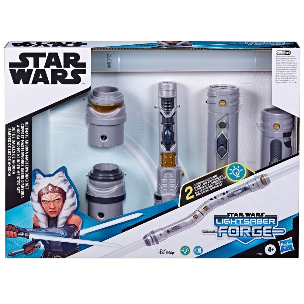 Star Wars Lightsaber Forge Ahsoka Masterworks Set 8 Pieces Star Wars Lightsaber Forge Ahsoka Masterworks Set 8 Pieces