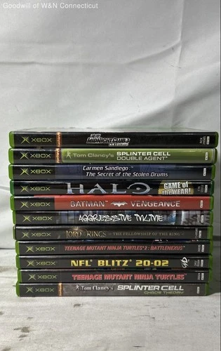 Halo Midnight Club 3 TMNT 11 Xbox Game Lot 2000s CIB Complete