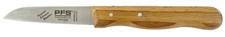 Solingen Sch&auml;lmesser / Gem&uuml;semesser PFS Griff Echtholz - gerade Klinge - Messer
